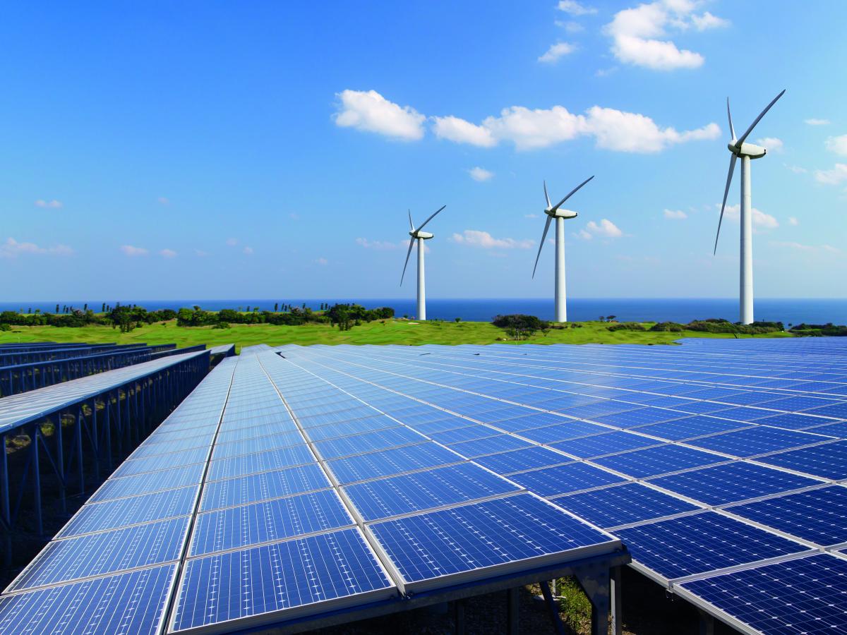 Solarpark Windräder